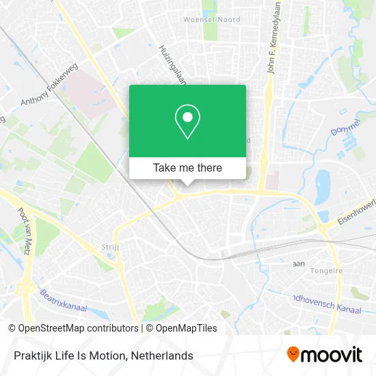 Praktijk Life Is Motion map