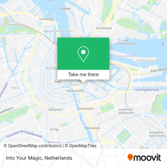 Into Your Magic map