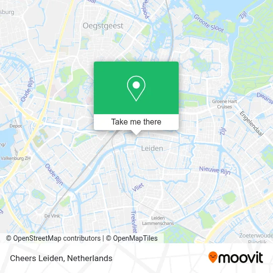 Cheers Leiden map