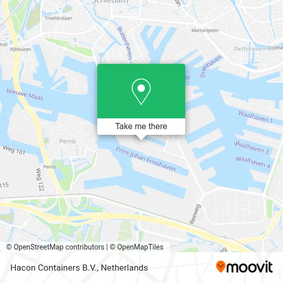 Hacon Containers B.V. map