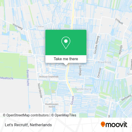 Let's Recruit! map