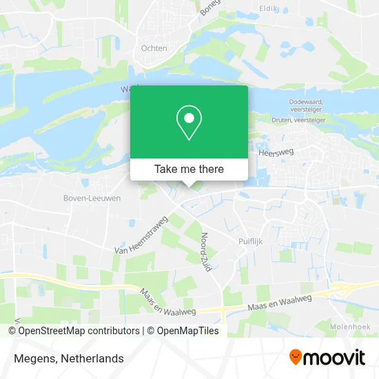 Megens map