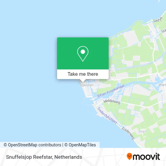 Snuffelsjop Reefstar map