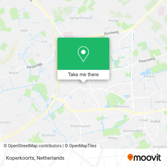 Koperkoorts map