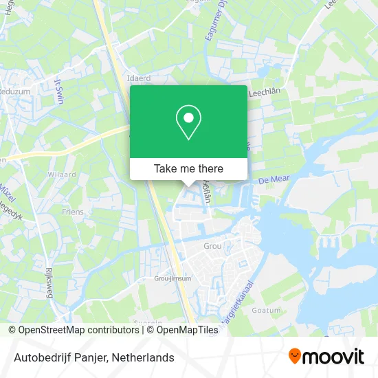 Autobedrijf Panjer Karte