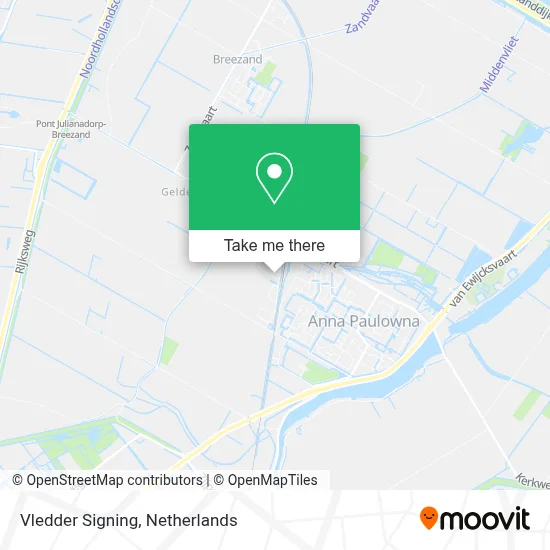 Vledder Signing map