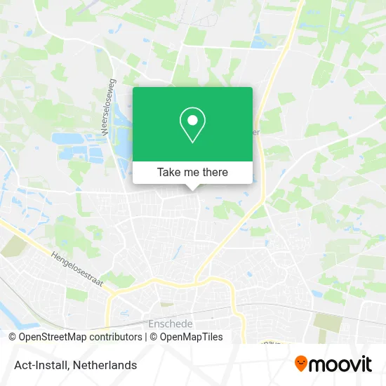 Act-Install map