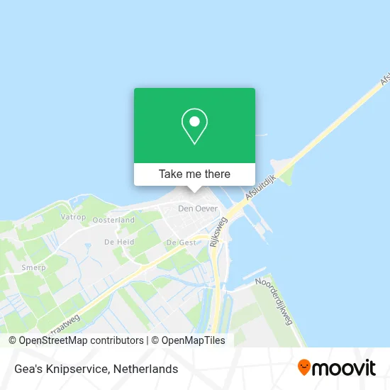 Gea's Knipservice map