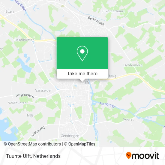 Tuunte Ulft map