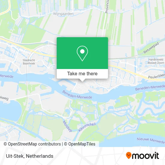 Uit-Stek map