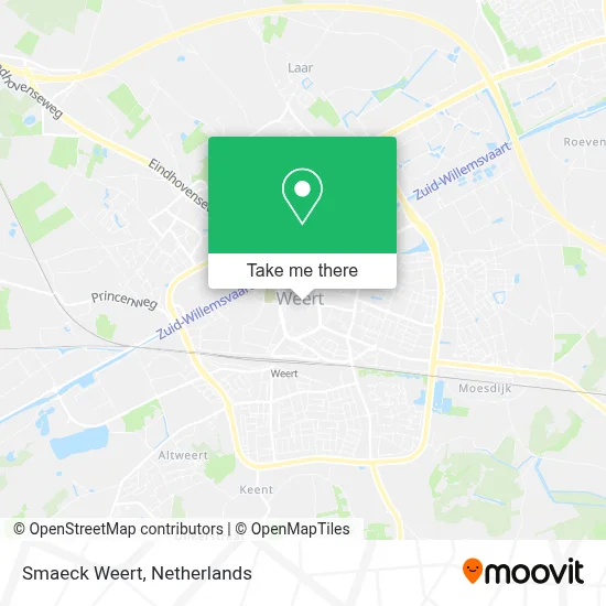 Smaeck Weert map