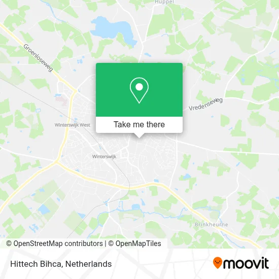 Hittech Bihca map