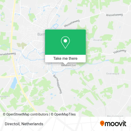 Directoil map