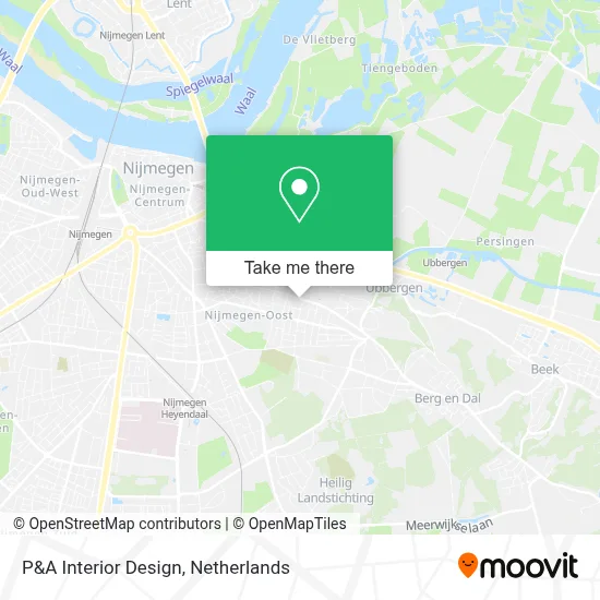 P&A Interior Design map