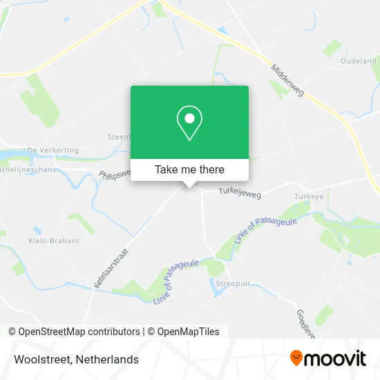 Woolstreet map