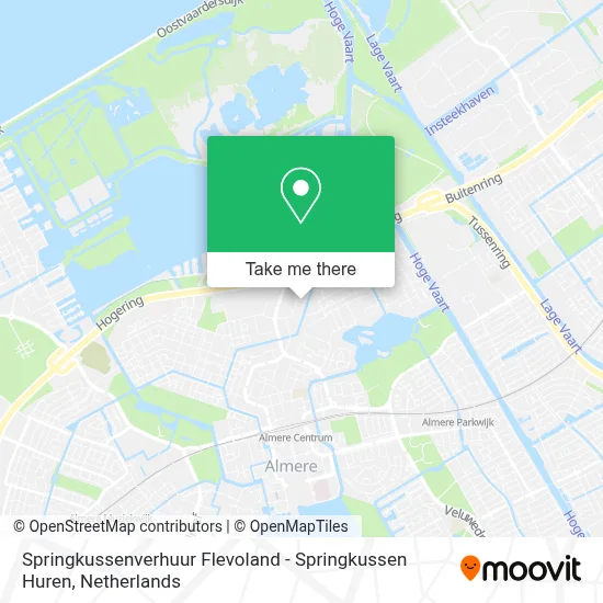 Springkussenverhuur Flevoland - Springkussen Huren map