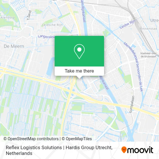 Reflex Logistics Solutions | Hardis Group Utrecht map