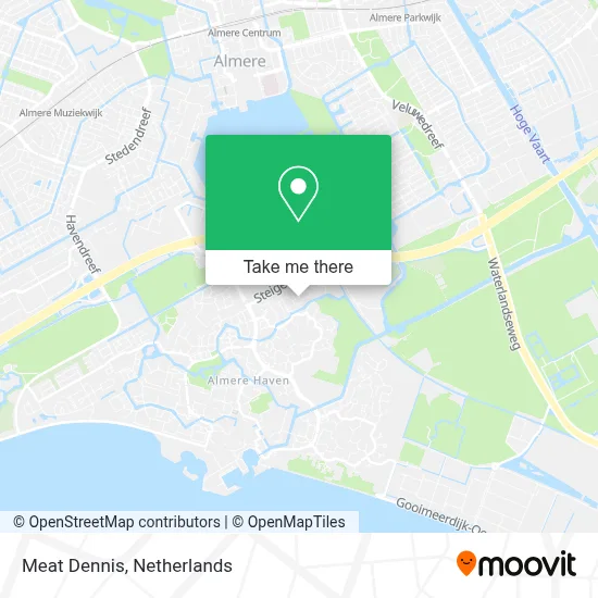 Meat Dennis map