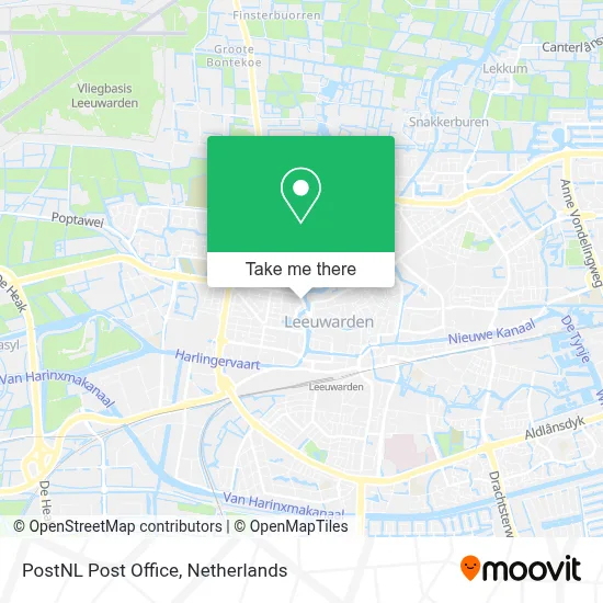 Postnl Postkantoor map