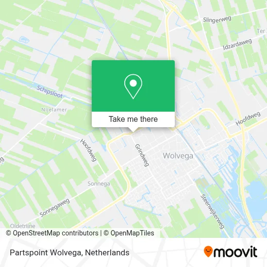 Partspoint Wolvega map
