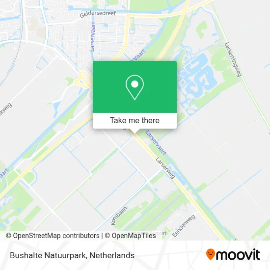 Bushalte Natuurpark map