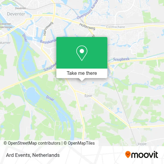 Ard Events map