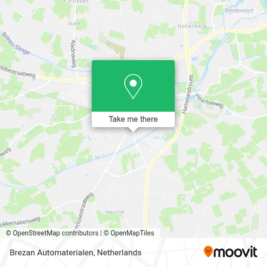 Brezan Automaterialen Karte