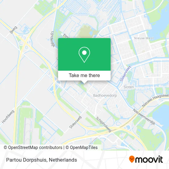 Partou Dorpshuis map