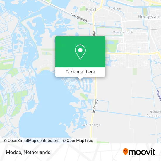 Modeo map
