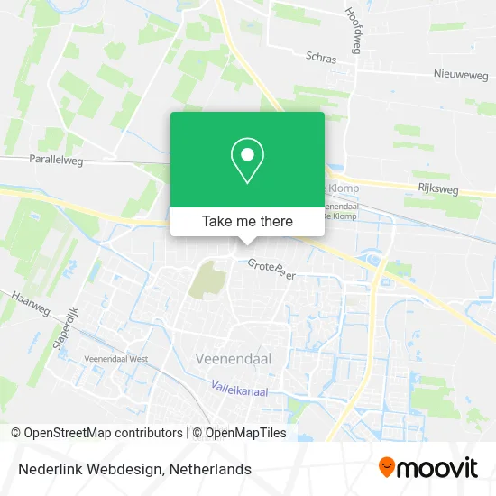 Nederlink Webdesign Karte