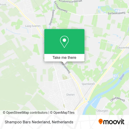Shampoo Bars Nederland map