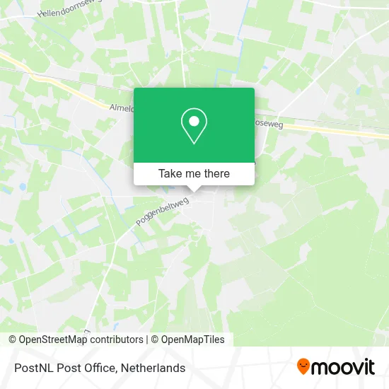Postnl Postkantoor map