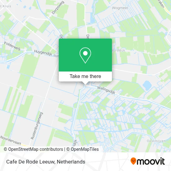 Cafe De Rode Leeuw map