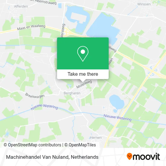 Machinehandel Van Nuland map