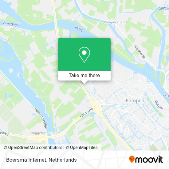 Boersma Internet map