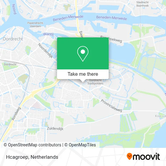 Hcagroep map