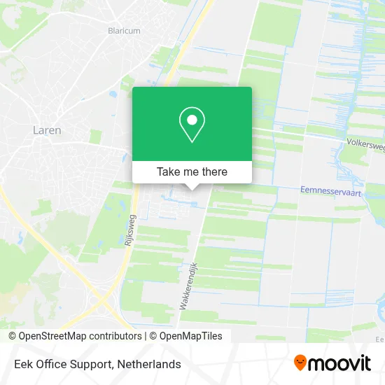 Eek Office Support map
