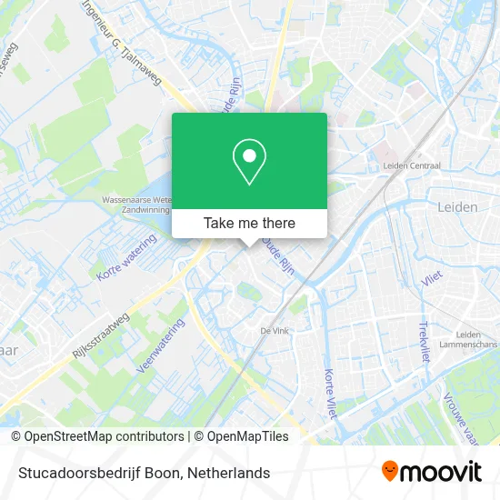 Stucadoorsbedrijf Boon map