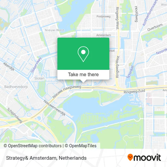 Strategy& Amsterdam map