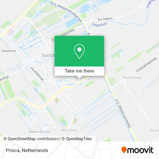 Prisca map