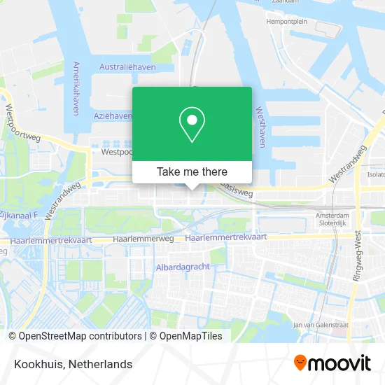 Kookhuis map