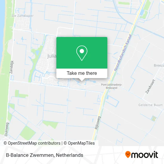 B-Balance Zwemmen map