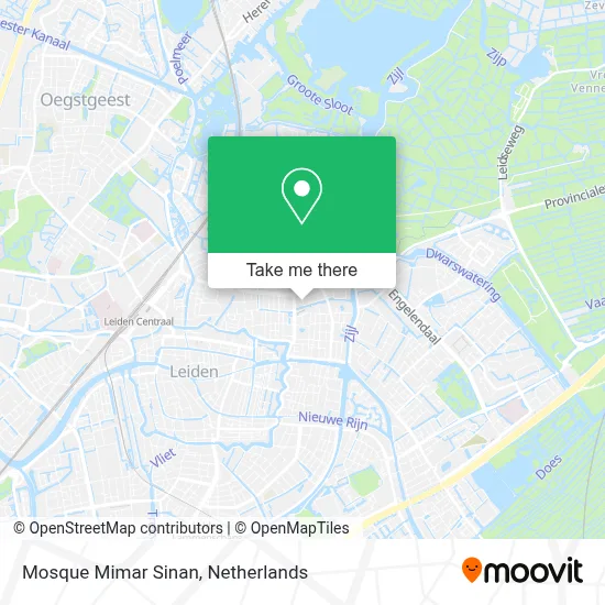 Mosque Mimar Sinan map