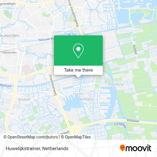 Huwelijkstrainer map