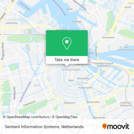 Sentient Information Systems map