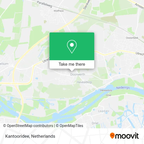 Kantooridee map