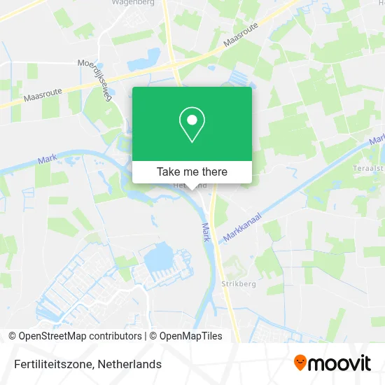 Fertiliteitszone map