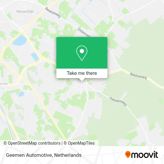 Geemen Automotive map