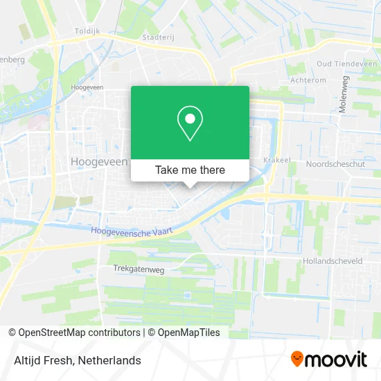 Altijd Fresh map