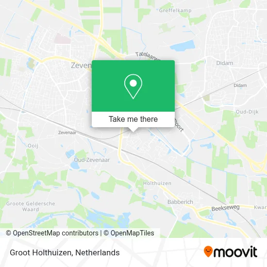 Groot Holthuizen map